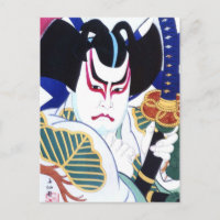 Japanese Kabuki Actor Art by Natori Shunsen 名取春仙