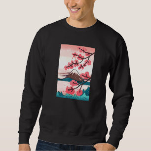 Japanese Kanji Cherry Blossom Tokio Japan Nature J Sweatshirt