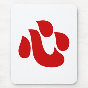 Japanese Kanji Heart 【Shin/Kokoro】 心 Mouse Pad