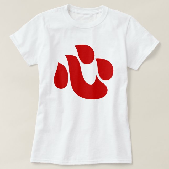 Japanese Kanji Heart 【Shin/Kokoro】 心 T-Shirt (Design Front)