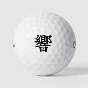 Japanese KANJI "KYO" Golf ball