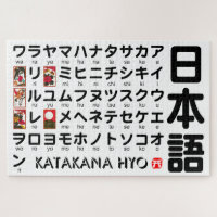 Japanese Katakana Table (Hanafuda)