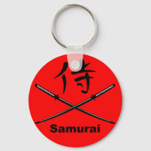 Japanese Katana and Samurai Kanji