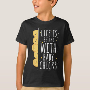 Japanese Kawaii Chicken Farming Spring Easter Ba  T-Shirt