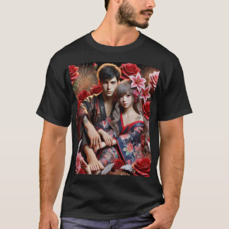 Japanese Kimono Beauty T-Shirt