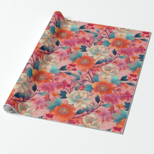 Japanese Kimono Fabric styled wrap Wrapping Paper