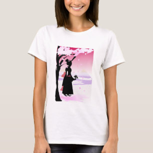 Japanese Kimono Girl T-Shirt