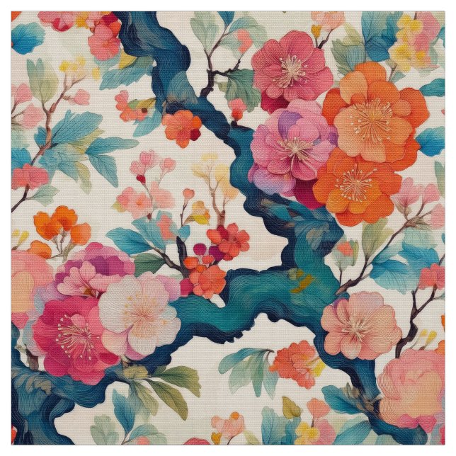 Japanese kimono inspired fabric (Swatch)