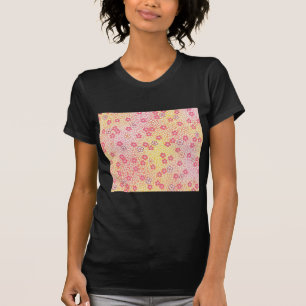Japanese KIMONO Textile, Cherry Blossoms Pattern T-Shirt