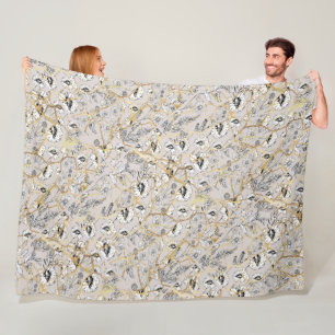 Japanese Kintsugi. Fleece Blanket