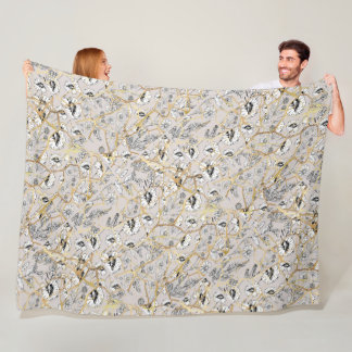 Japanese Kintsugi.   Fleece Blanket
