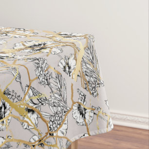 Japanese Kintsugi.  Tablecloth