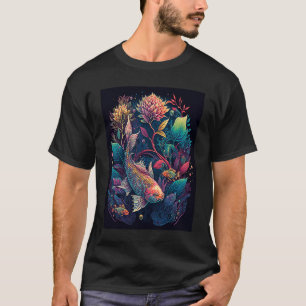 Japanese Koi Carp Nishikigoi Fish Japan 4 T-Shirt