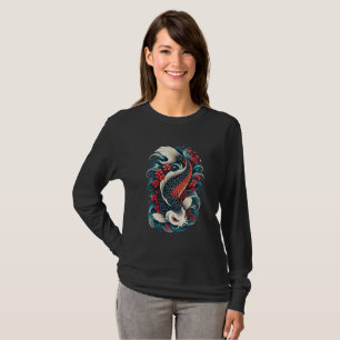 Japanese Koi Fish Art Long Sleeve T-Shirt