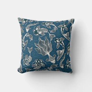 Japanese Koi Fish Cushion