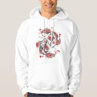 Japanese Koi Fish I Koi Carp Pond Japan Tattoo Hoodie