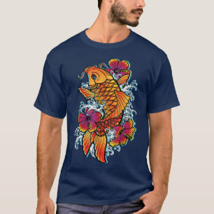 Japanese Koi Fish Japan Butterfly Carp Nishikigoi  T-Shirt