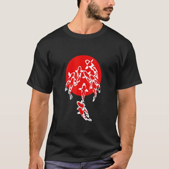 Japanese Koi Fish T-Shirt (Front)