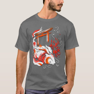 Japanese Koi Fish  Torii Art Design - Nishikigoi T-Shirt