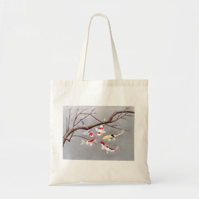 Japanese Koi Shopping Bag (Front)