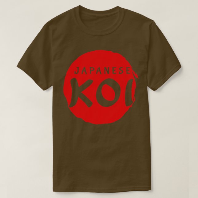 Japanese Koi T-Shirt (Design Front)