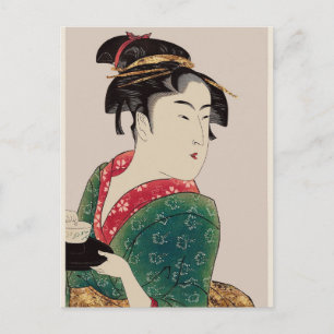 Japanese Lady, Postcard