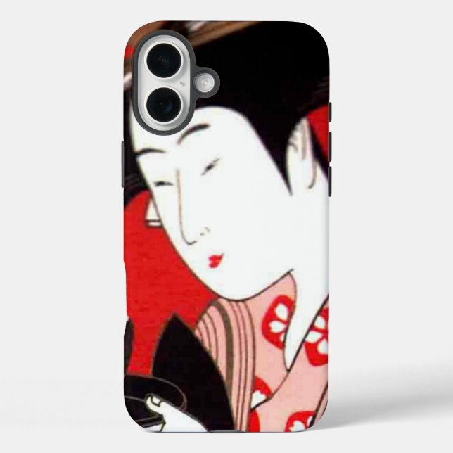 Japanese Lady Tea Serving Ceremony | Zen Art Print Case-Mate iPhone Case (Back)