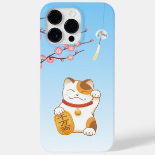 Japanese Lucky Cat, Calico Maneki Neko Case-Mate iPhone 14 Pro Max Case