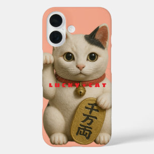 Japanese Lucky Cat Charm Case-Mate iPhone Case