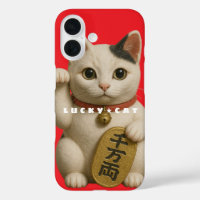 Japanese Lucky Cat Charm Case-Mate iPhone Case