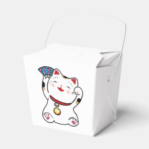 Japanese lucky cat Favour box