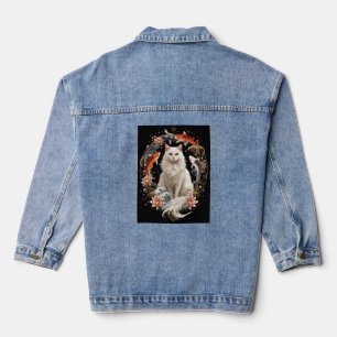 Japanese Mandala Fantasy Art Denim Jacket