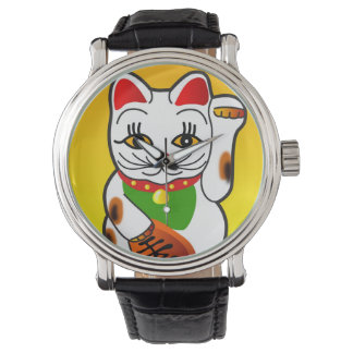 Japanese Maneki Neko Watch