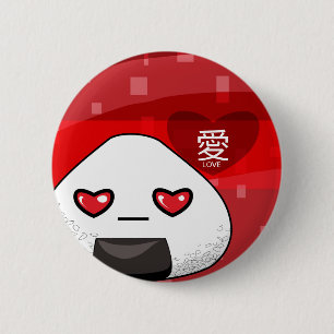 Japanese Manga Mascot 6 Cm Round Badge