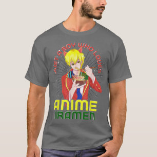 Japanese Manga Otaku Boys Ramen Noodles Japan Kawa T-Shirt