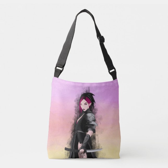 Japanese manga samurai bag (Front)