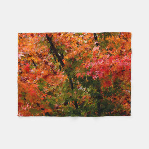 Japanese Maple Fleece Blanket