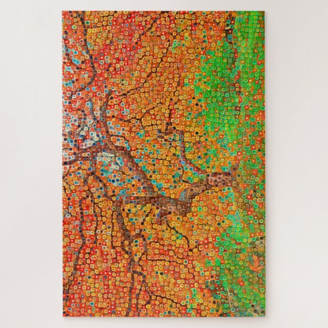 Japanese maple jigsaw puzzle (Vertical)