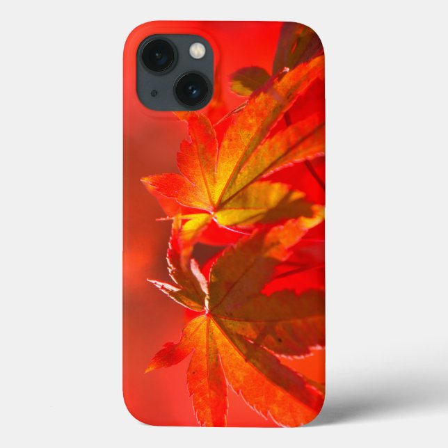 Japanese Maple Leaves Case-Mate iPhone Case (Back)