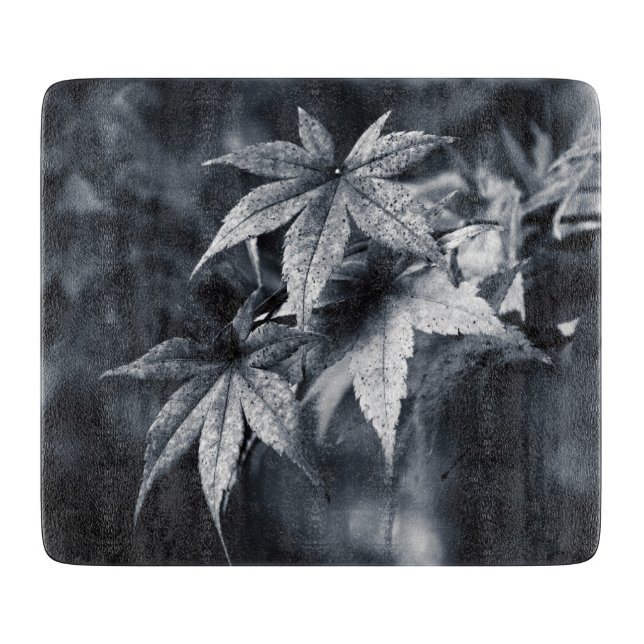 Japanese Maple Leaves Cutting Board (Front)