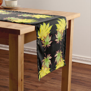 Japanese Maple on a Table Runner