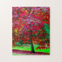 Japanese Maple Tree Jigsaw puzzle