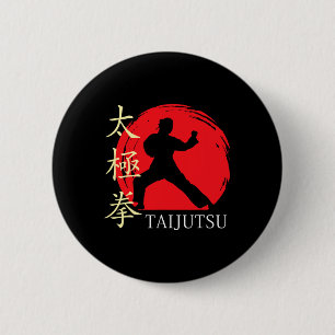 Japanese Martial Arts Sport For Japan Lover Or Buj 6 Cm Round Badge
