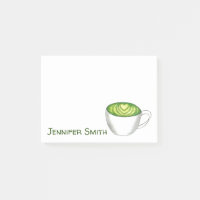 Japanese Matcha Green Tea Latte Drink Personalised