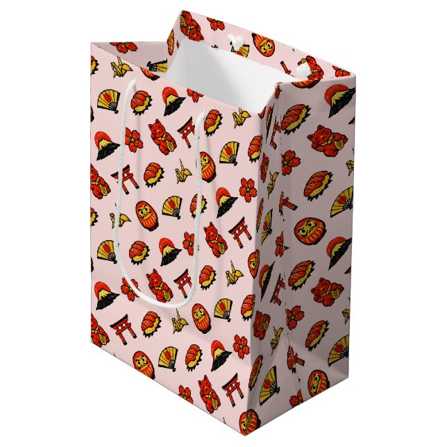 Japanese Medium Gift Bag (Front Angled)