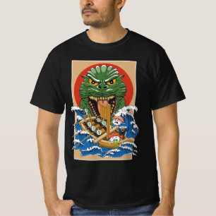 Japanese Monster Sushi Lover T-Shirt