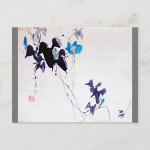 Japanese Morning Glory, Watanabe Seitei Postcard