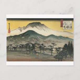 Japanese Mountains circa 1800's Postcard