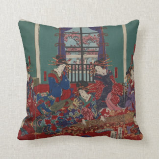 Japanese Musicians Cushion