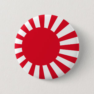 Japanese Navy Flag T-shirts and Apparel 6 Cm Round Badge